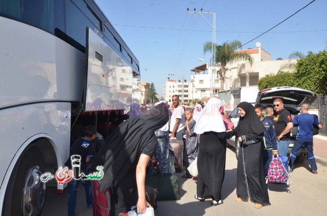       كفرقاسم : عودة ميمونة ومباركة لحافلتي الاداري الدكتور وائل عيسى والحاج ايوب طه  وهم بسلام وبصحة وعافية ..